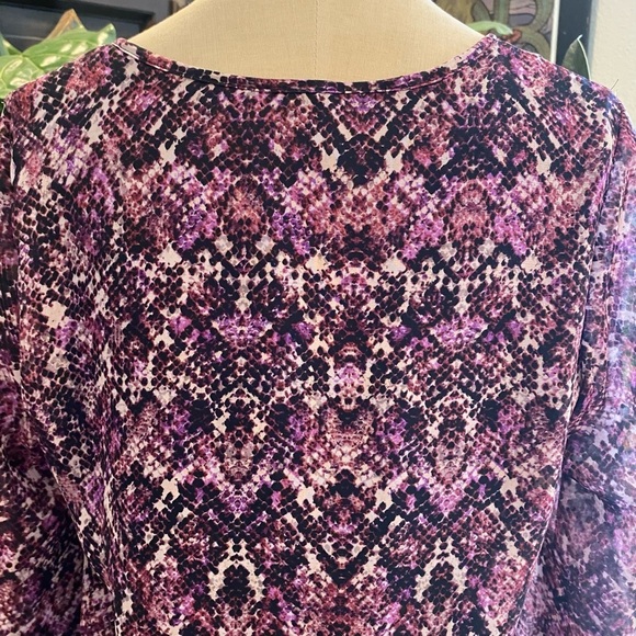 Show Me Your MuMu Purple Python Tunic - Picture 13 of 14